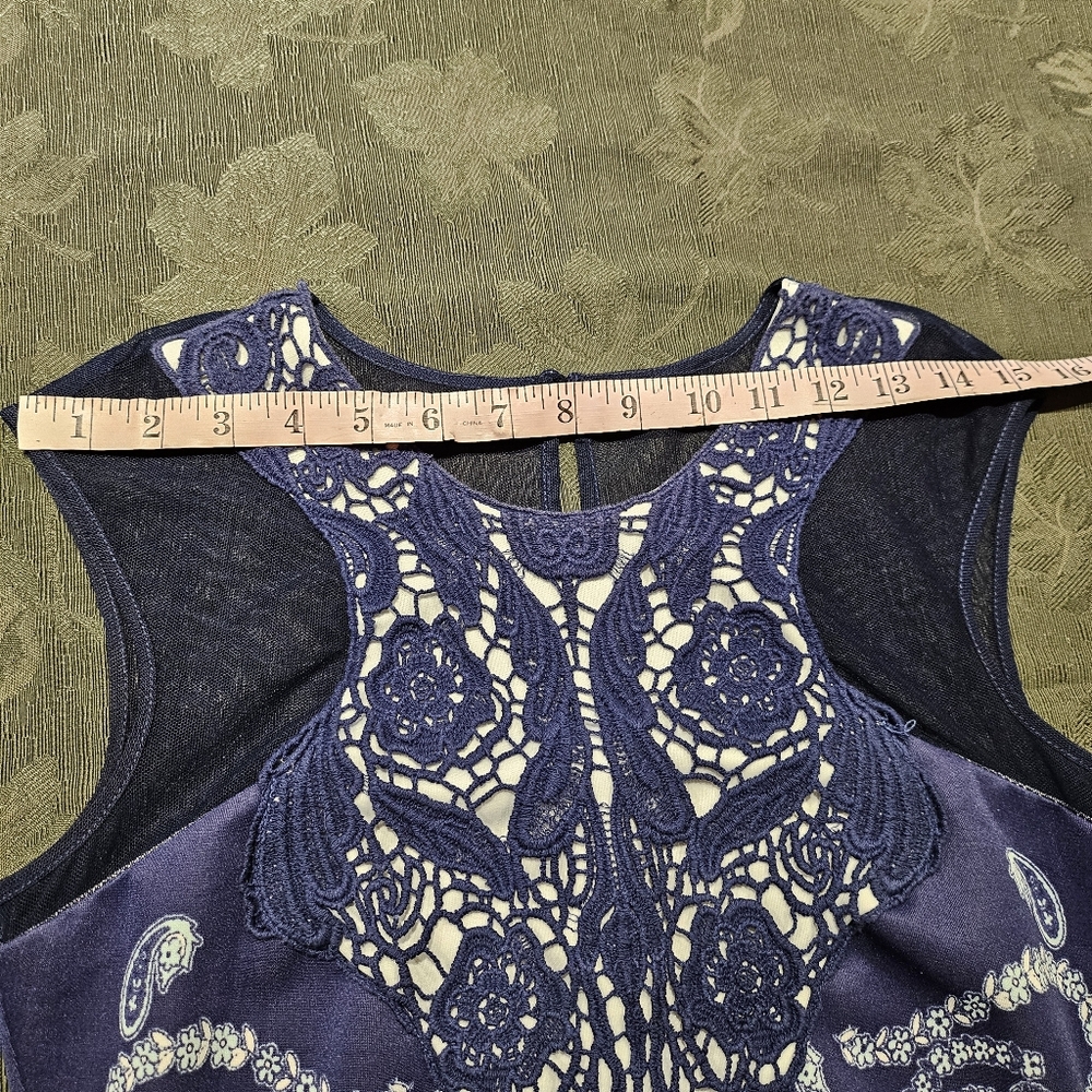 Jax Elegant Floral Sleeveless Dress Size 4 - Picture 12 of 14